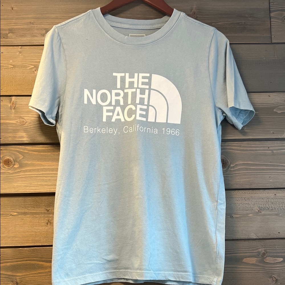 The North Face Sky Blue Short Sleeve Tee